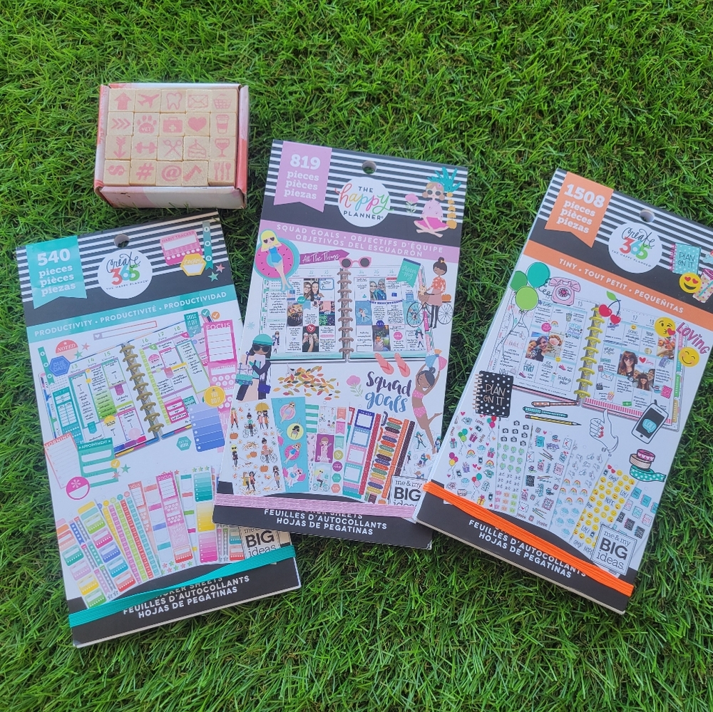Happy planner, stickers